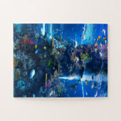 Korallenriff mit Fischen Puzzle (Horizontal)