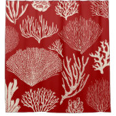Korallenriff mit rotem Duschvorhang (Vorderseite)