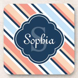 Korallenriff-Muster Getränkeuntersetzer