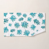 Korallenriff Nautical Coastal Muster Handtuch Badhandtuch Set (Handtuch)