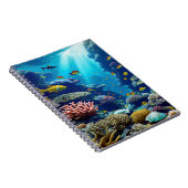 Korallenriff Notizblock (Rechte Seite)