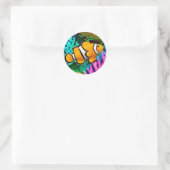 Korallenriff Percula Clown Anenome Fish Sticker (Tasche)
