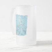 Korallenriff Schiffswrack Mattglas Bierglas (Vorderseite Links)