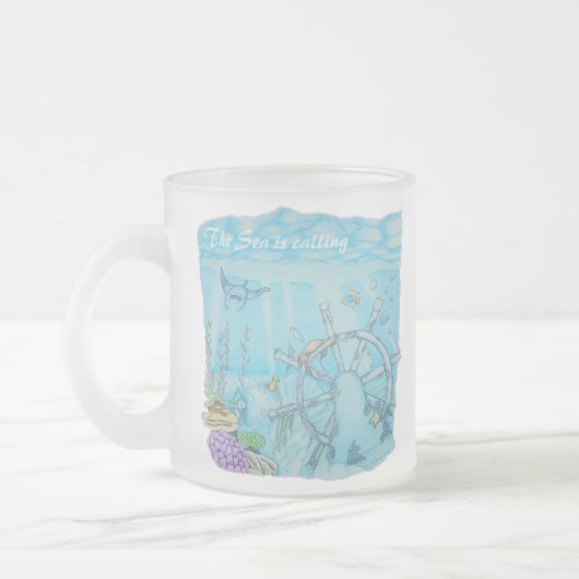 Korallenriff Schiffswrack Mattglastasse (Links)