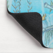 Korallenriff Schiffswrack Mousepad (Ecke)