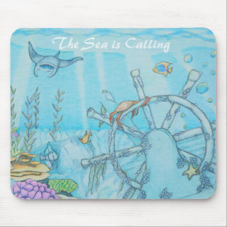 Korallenriff Schiffswrack Mousepad