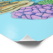 Korallenriff Schiffswrack Poster (Ecke)