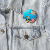 Korallenriff-Schildkröte Naturescape Button (Beispiel)