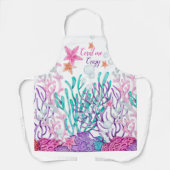 Korallenriff-Schürze Schürze (Vorderseite)