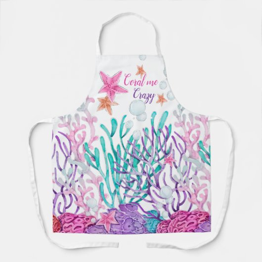Korallenriff-Schürze Schürze (Vorderseite)