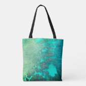 Korallenriff-Tasche Tasche (Rückseite)