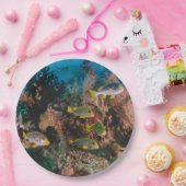 Korallenriff-Teller Pappteller (Party)