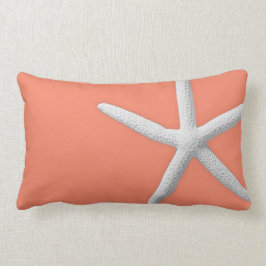 Korallenriff, tropischer weißer Stachel Lendenkissen