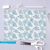 Korallenriff-Türkismuster fertigen backround Seidenpapier (Handwerk)