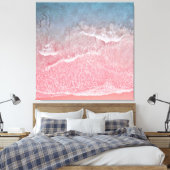Korallenriff und Blue Beach Ocean and Seashore Leinwanddruck (Insitu (Schlafzimmer))