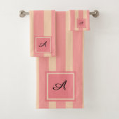 Korallenriff und Pfirsichblüte Badhandtuch Set (Insitu)