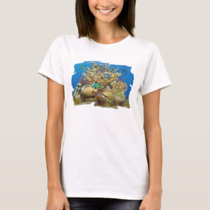 Korallenriff-und Riff-Fisch-T - Shirt