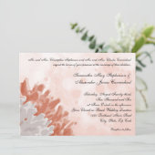 Korallenriff und Weißes Riff Einladung (Stehend Vorderseite)