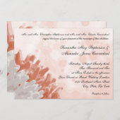 Korallenriff und Weißes Riff Einladung (Vorne/Hinten)