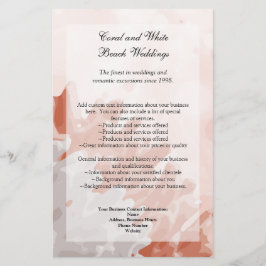 Korallenriff und Weißes Riff Flyer