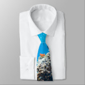 Korallenriff unter Wasser Krawatte (Gebunden)