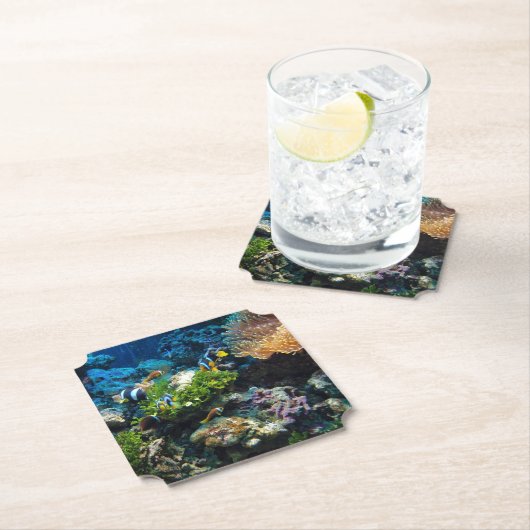 Korallenriff-Untersetzer Untersetzer (Vor Ort)