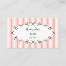 Korallenriff-Visitenkarte Visitenkarte