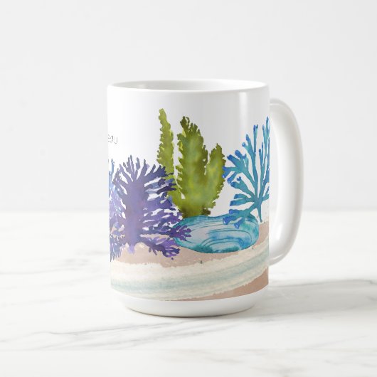 Korallenriffe für immer Kaffee Tasse (VorderseiteRechts)