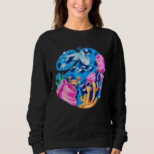 Korallenriffe Naturmeer Korallenriffe Sweatshirt