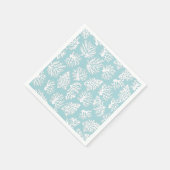 Korallenriffe Sommerstrand Serviette (Ecke)