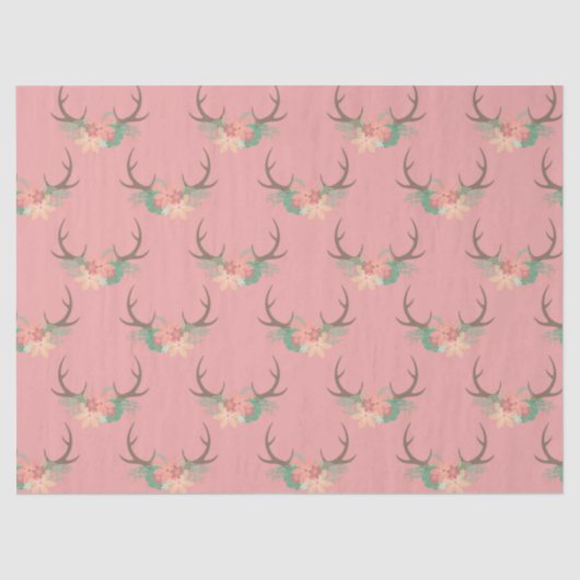 Korallenriffe und Blume Decoupage Seidenpapier (Vorderseite)