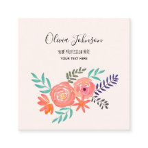 Korallenrosa Blume Bouquet