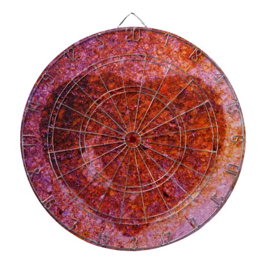 Korallenrosa Dartscheibe (vorne)