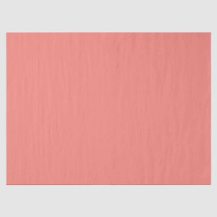 Korallenrosa Farbe Seidenpapier
