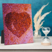 Korallenrosa Fotoplatte (Seite)