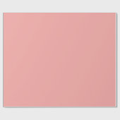 Korallenrosa Geschenkpapier (Flach)