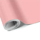 Korallenrosa Geschenkpapier (Rolleneckpunkt)