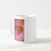 Korallenrosa Kaffeetasse (Vorderseite Links)