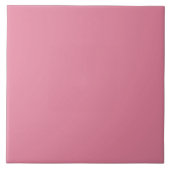 Korallenrosa Keramik Tile. Fliese (Vorderseite)