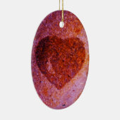 Korallenrosa Keramikornament (Rechts)