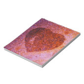 Korallenrosa Notizblock (Rotiert)