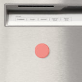 Korallenrosa Premium Vollfarben Magnet (In Situ (Geschirrspüler))