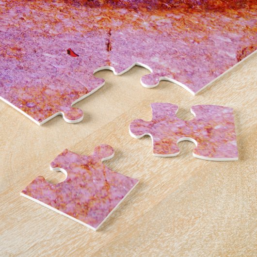 Korallenrosa Puzzle (Seite)