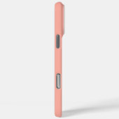 Korallenrosa Streifen Case-Mate iPhone Hülle (Rückseite / Rechts)