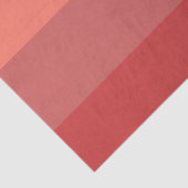Korallenrosa Streifen Seidenpapier (Detail)