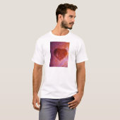 Korallenrosa T-Shirt (Vorne ganz)
