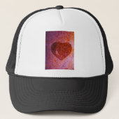 Korallenrosa Truckerkappe (Vorderseite)