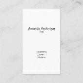 Korallenrosa Türkis Blaue Streifen Visitenkarte (Rückseite)