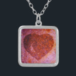 Korallenrosa Versilberte Kette<br><div class="desc">Personalisieren Sie Liebe Herz lila Personalisieren Liebe Herz lila Foto von Sandy Closs Valentine, Valentine, "Valentine's Day", Rotes Herz, lila, Liebe, Herzen, Liebhaber, Hochzeit, Hochzeit, Romance Custom Template oder Bereit wie es kommt: Personalisieren Sie mit Ihrem eigenen Namen, Muster, Design, Zitat, Monogramm, oder Foto. Verwenden Sie unsere coolen Kunstwerke, Fotos,...</div>