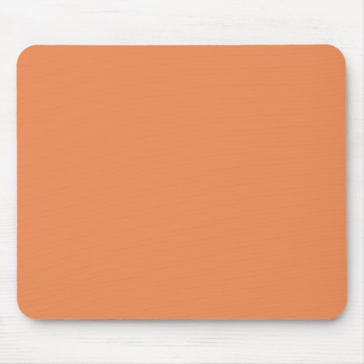 Korallenrosa Vollfarben, angepasst Mousepad (Vorne)